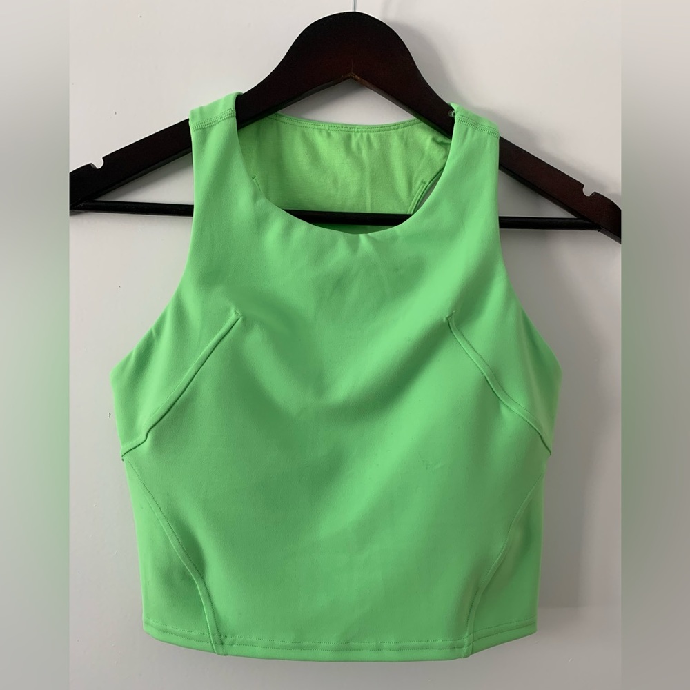 Lululemon Invigorate Training Tank Top Scream Green
